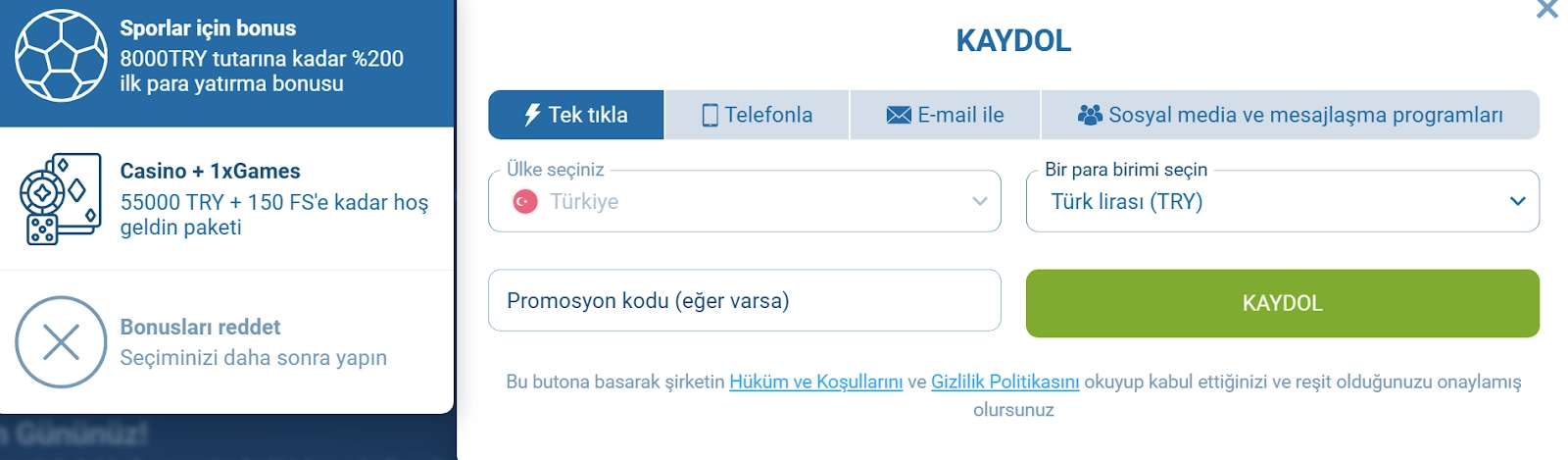 1xBet kayıt ve bonus fırsatları için en kapsamlı rehber